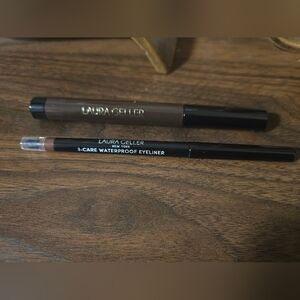 Laura Geller Eyeliner Duo – Kajal Longwear Smoky Taupe + I-Care Waterproof Brown